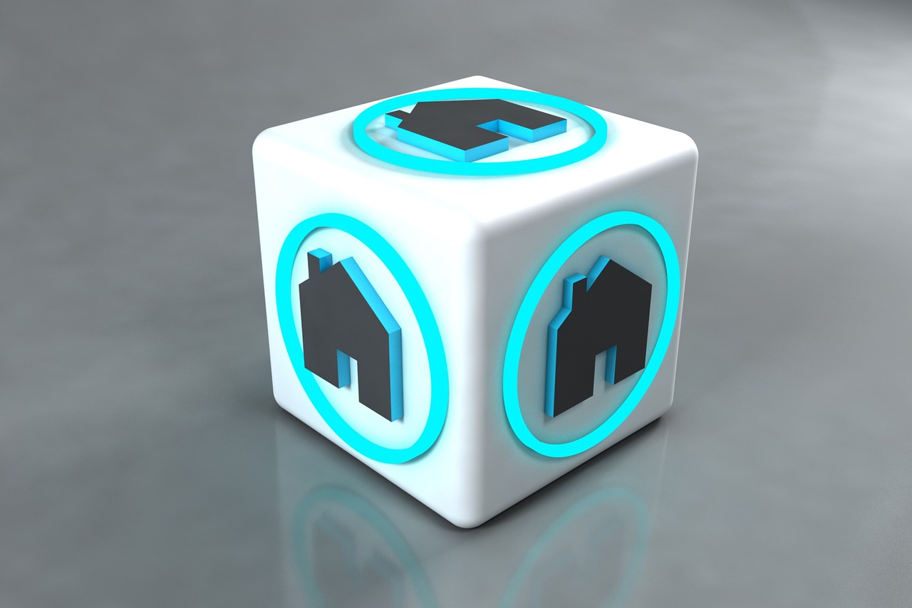 House in cube